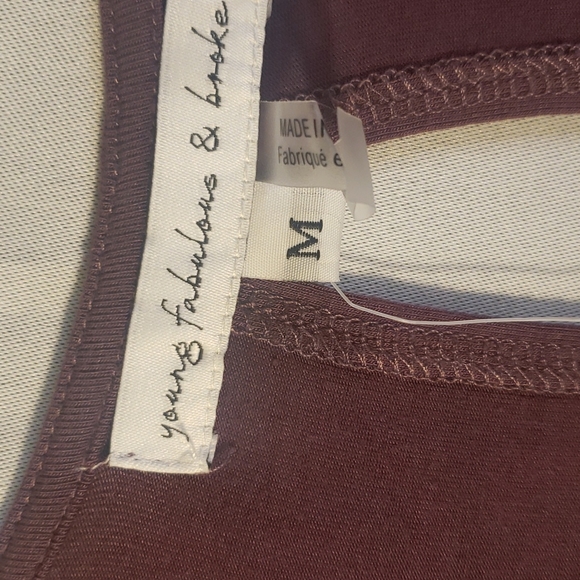 YOUNG, FABULOUS & BROKE Genisis Midi Dress in Jam size M - Picture 9 of 14